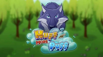 Huff n More Puff slot logo